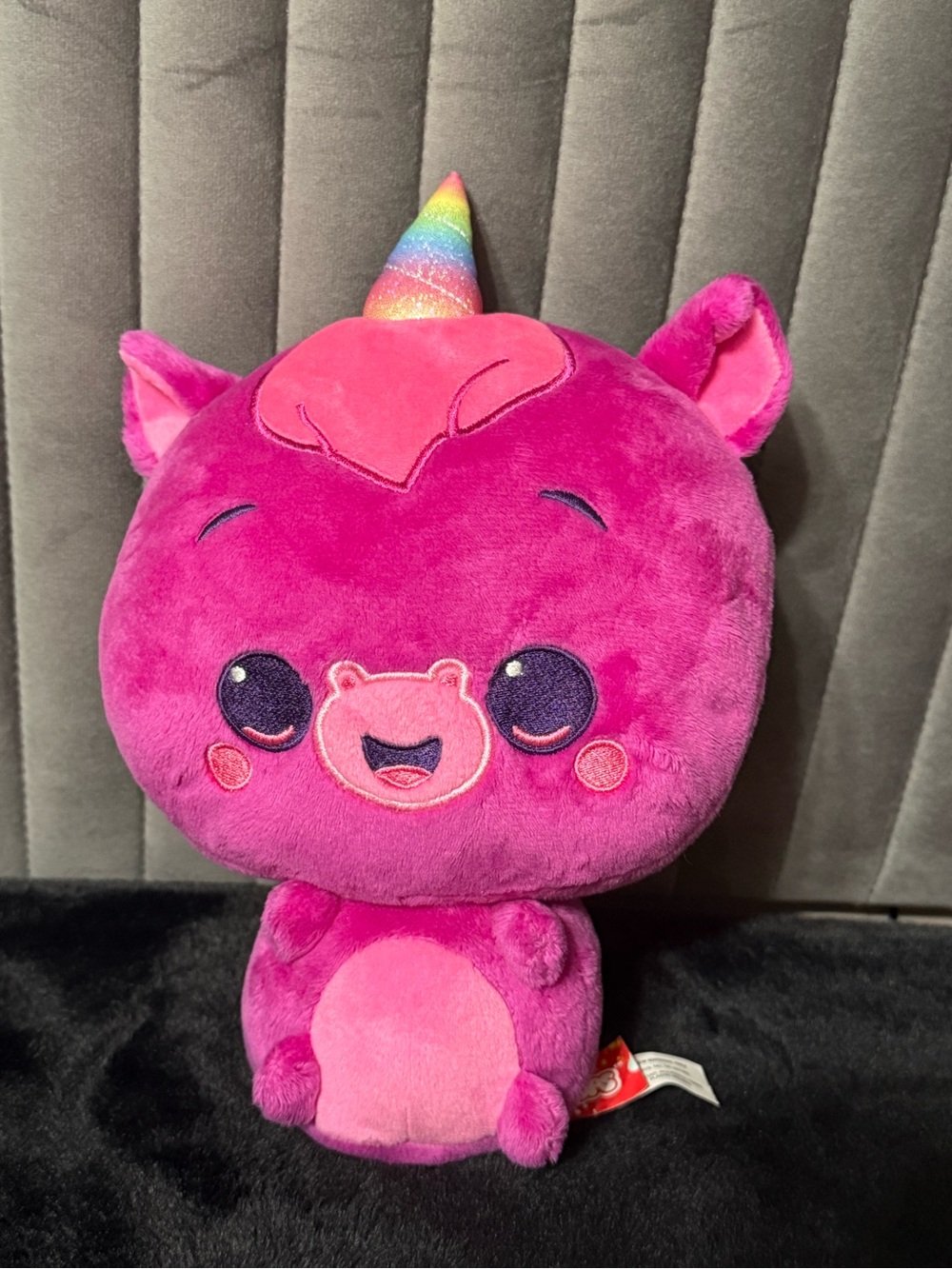 GUND Drops Misty Magic Unicorn Plush Rainbow Horn Purple Pink Stuffed Animal